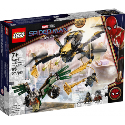 LEGO SUPER HEROES Le duel en drone de Spider-Man 2022